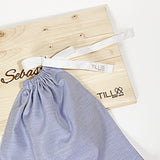 Sacchettino artigianale multiuso in cotone riciclato