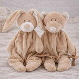 Peluche morbido con portaciuccio