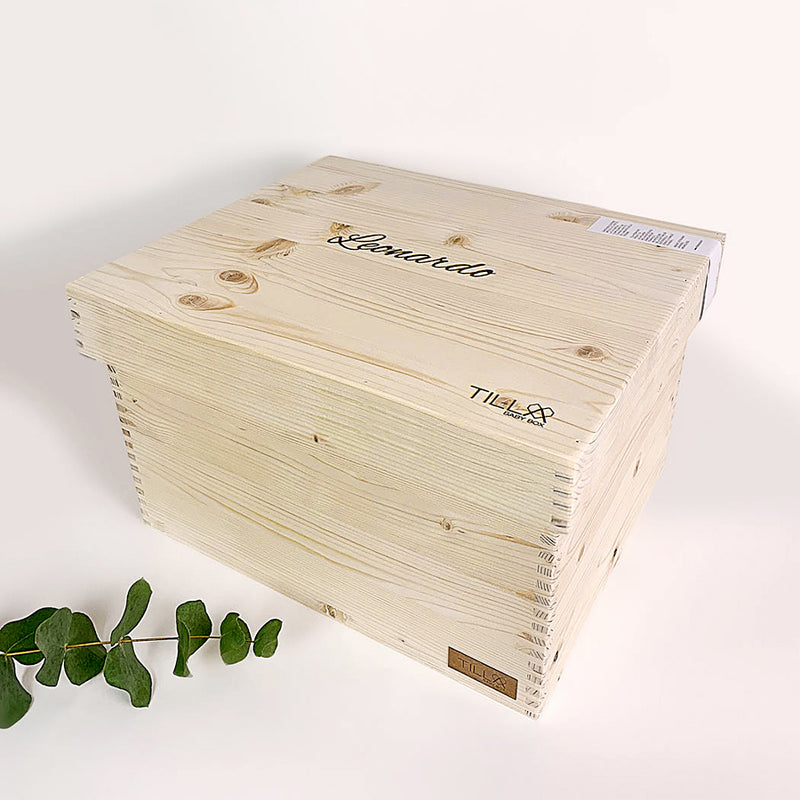 Memory Box Scatola dei ricordi in legno Tilla Baby Box Memory Box Scatola dei ricordi in legno Tilla Baby Box